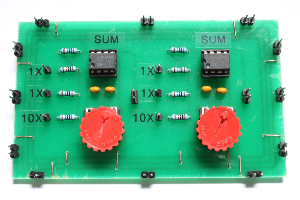 Analog Computer Adder